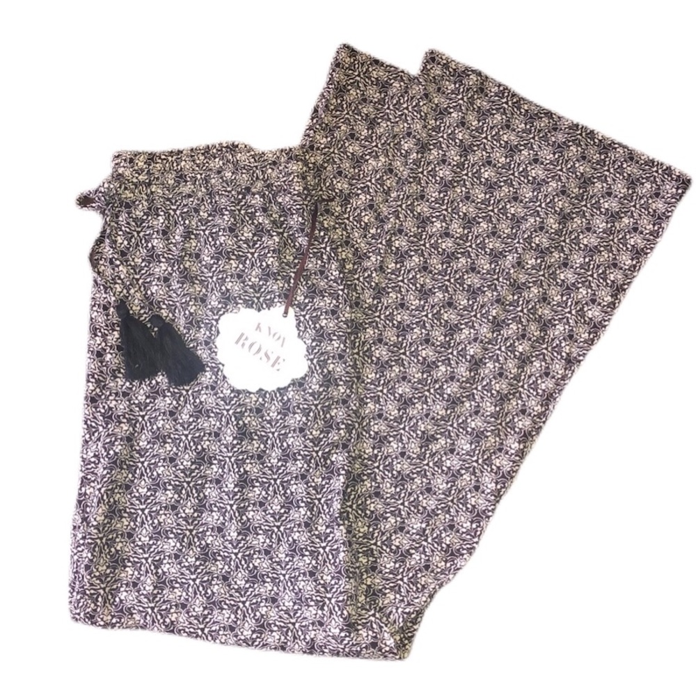 Knox Rose Women's Mid-Rise Wide Leg Pants - Picture 8 of 8